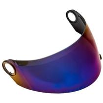 Viseira Espelhada Iridium Azul Capacete Peels U-rb2