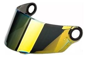 Viseira Espelhada Polivisor Ls2 Ff358 Ff396 Dourada - U Viseira Espelhada Polivisor Ls2 Ff358 Ff396 Dourada - U