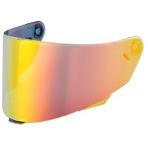 Viseira Espelhada Vermelha Capacete Kyt Fechado TT Course