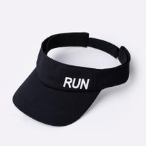 Viseira Esportiva Hupi Dryfit Run Preto Viseira Esportiva Hupi Dryfit Run Preto