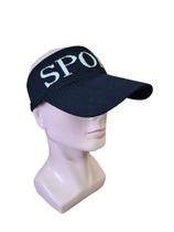 Viseira Esportiva Preta Feminina De Caminhada Fitness Praia