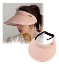 Viseira Feminina Verão Praia Academia Estiloso Viseira Feminina Verão Praia Academia Estiloso