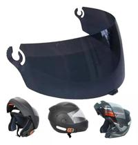 Viseira Fumê Original Capacete Ebf E8 Robocop Articulado 2mm Viseira Fumê Original Capacete Ebf E8 Robocop Articulado 2mm