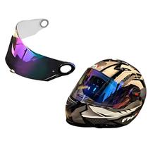 Viseira Fw3 Gtx Gtn Azul Dourada Camaleão Cromada Fume Polivisor Viseira Fw3 Gtx Gtn Azul Dourada Camaleão Cromada Fume Polivisor
