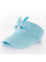 Viseira Infantil Rabbit Uv50 Verão Praia Sol Piscina Passeio