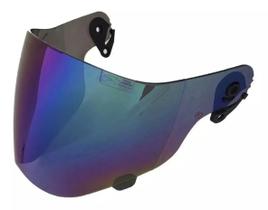 Viseira Iridium Espelhada Para Capacete EBF Motard 2.2mm