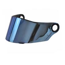 Viseira LS2 FF358 e FF396 Espelhada Blue Original Viseira LS2 FF358 e FF396 Espelhada Blue Original