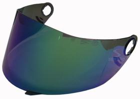 Viseira Mixs Mx Fokker Azul, Camaleão, Cromada, Dourada, Fume Cristal