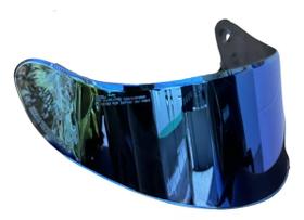 Viseira Mormaii Azul Dourado M1 Tiger Classic Origin Echo