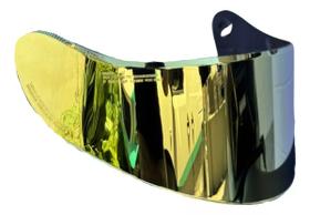 Viseira Mormaii Azul Dourado M1 Tiger Classic Origin Echo
