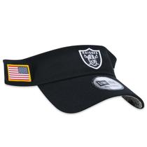 Viseira New Era Las Vegas Raiders Salute To Service 2022 Aba Curva Preto