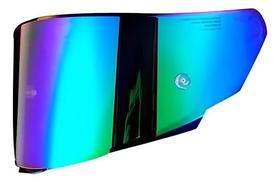 Viseira Original Kyt Tt Revo Rainbow Camaleao