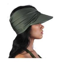 Viseira Paola Verde Militar Donna Queen