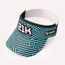 Viseira para Corrida HUPI 21k Grids Azul