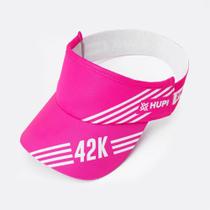 Viseira para Corrida HUPI 42k Element Rosa