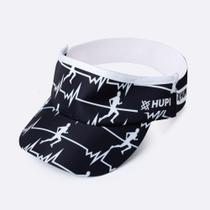Viseira para Corrida HUPI Run Beats Preto Viseira para Corrida HUPI Run Beats Preto