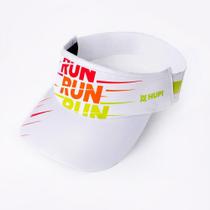 Viseira Para Corrida HUPI Running Is My Life Branca Viseira Para Corrida HUPI Running Is My Life Branca