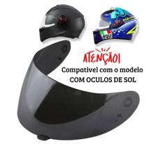 Viseira Polivisor Para Capacete K3 Sv e K1