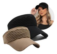 Viseira Praia Uv: Proteção Solar Con - Preto- Rosa Choque Un Viseira Praia Uv: Proteção Solar Con - Preto- Rosa Choque Un