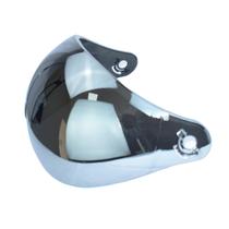 Viseira Prata Capacete Peels F-21 F21 Espelhada Original Viseira Prata Capacete Peels F-21 F21 Espelhada Original