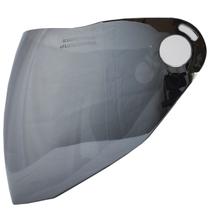 Viseira Prata Espelhada Capacete Aberto Peels Freeway