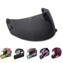 Viseira Preta Fumê Capacete Ebf New Spark Flash E0x