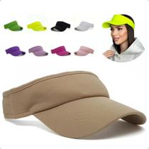 Viseira Sol Praia Verão Esporte Volei Feminina Viseira Sol Praia Verão Esporte Volei Feminina