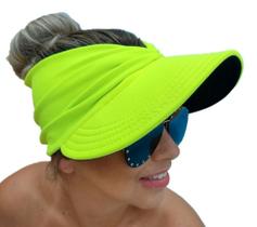 Viseira Turbante Dupla Face Com Proteção Uv (Chapéu de Praia) - Várias Cores Viseira Turbante Dupla Face Com Proteção Uv (Chapéu de Praia) - Várias Cores