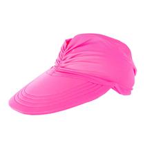 Viseira Turbante Infantil Proteção UV Pink Neon Everly