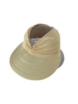 Viseira Turbante Moda Praia Aba Flexível Proteção Solar Viseira Turbante Moda Praia Aba Flexível Proteção Solar
