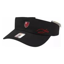 Viseira Zico Flamengo Supercap Preto Viseira Zico Flamengo Supercap Preto