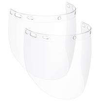 Viseiras de reposição NoCry Heavy Duty Clear Face Shield, pacote com 2 Viseiras de reposição NoCry Heavy Duty Clear Face Shield, pacote com 2