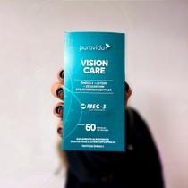 Vision Care Ômega 3 + Luteína + Zeaxantina Puravida 60 Cápsulas - Pura Vida