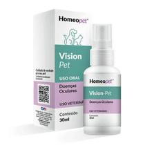 Vision Pet Homeopet Doenças Oculares Cães e Gatos Realh 30ml
