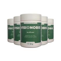 Visionobis - Suplemento Alimentar Natural - Kit com 5 Potes de 90g