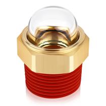 Visor a óleo Boltigen Domed 1" NPT Brass Bulls Eye