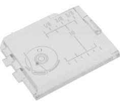 Visor Acrilico Tampa Chapa Agulha Elna 5200 5300 6600 8100