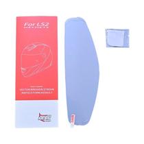 Visor Anti-UV E À Prova De Vento Para Capacete LS2 FF808 Stream II Com Adesivos