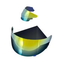 Visor De Capacete De Motocicleta Com Proteção UV, Protetor Facial Durável Para BELL Qualifier DLX