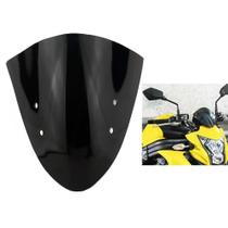Visor De Fibra De Carbono Preto Para Motocicleta Kawasaki ER-6N 2012-2016, Protetor Frontal E