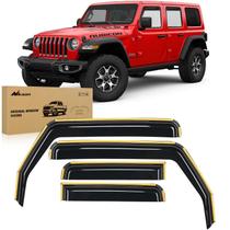 Visor de Janela Nilight para Jeep Wrangler JL/Gladiator