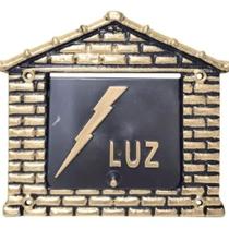 Visor de Luz Ouro Envelhecido - Dimetal