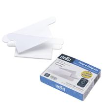 Visor e Etiqueta para Pastas Suspensas Dello Branco C/50