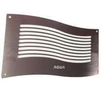 Visor em Inox para Leitura de Água 37 x 9 CM EVALD