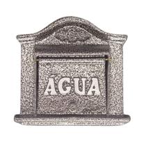 Visor Estilo Colonial para Leitura do Consumo de Água Cinza