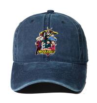 Visor Hat My Hero Academia Denim para homens e mulheres