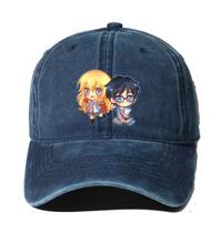 Visor Hat My Hero Academia Denim para homens e mulheres