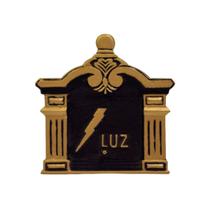 Visor Leitura Luz Vila Rica Ouro Alumínio Fundido 19x19cm Visor Leitura Luz Vila Rica Ouro Alumínio Fundido 19x19cm