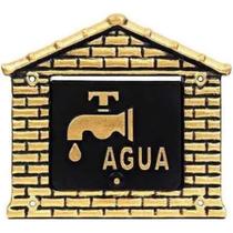 Visor para agua em metal modelo colonial