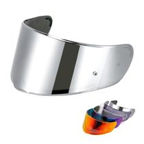 Visor para Casco VCOROS FT2 Vector, Strada II y III Plata Cromada